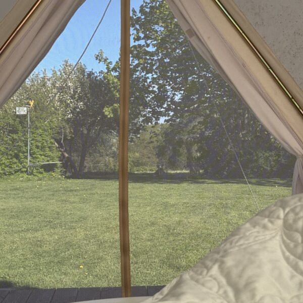 Skats no Jūsu telts uz mežonīgo Latgales dabu